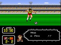 une photo d'Ã©cran de Captain Tsubasa 3 sur Nintendo Super Nes